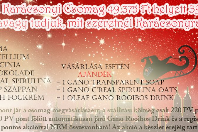 karacsonyi ajanlat