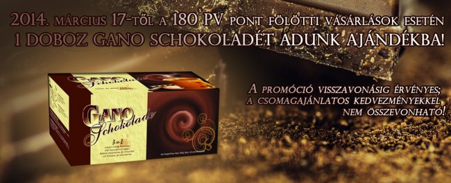 Ajándék Gano Schokolade