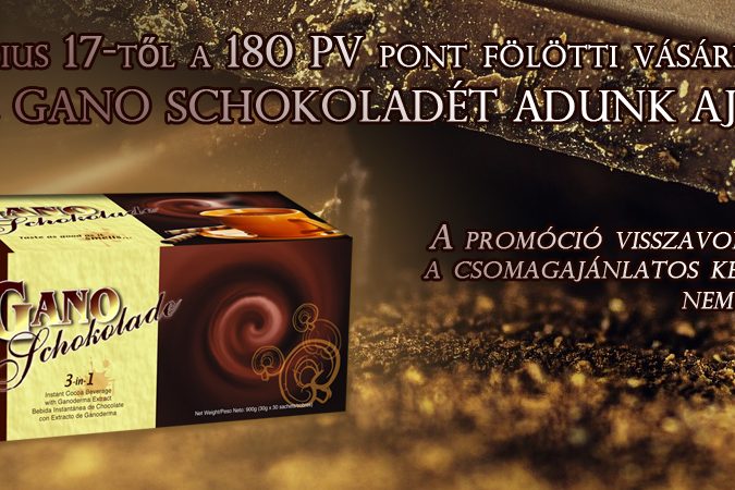 Ajándék Gano Schokolade