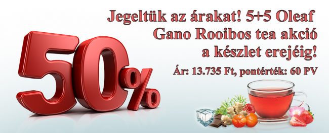 5-öt fizet, 10-et kap Gano tea akció