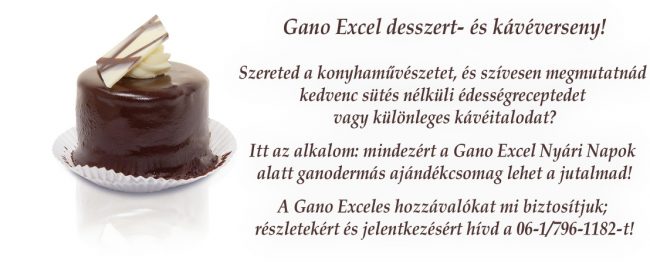 Gano Excel desszertverseny