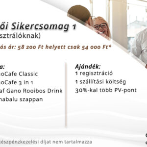 Vezetői Sikercsomag 1 regisztrációval