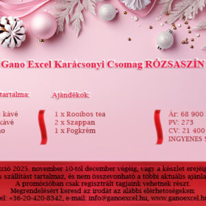 Karácsonyi csomag - Rózsaszín