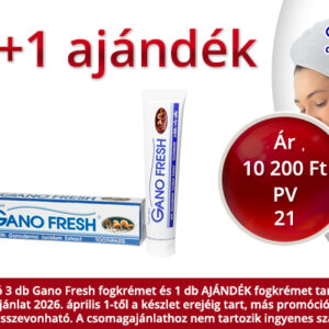 Gano Fresh 3+1 promóció