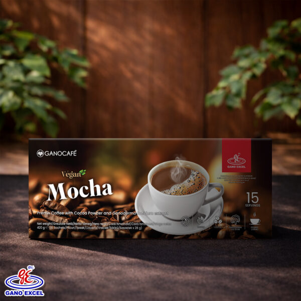 GanoCafé Végan Mocha instant kávé - Image 3