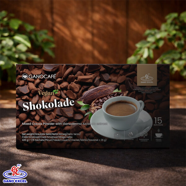 GanoCafé Végan Shokolade forró csokoládé - Image 3