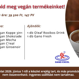 Kóstold meg vegán termékeinket! csomag